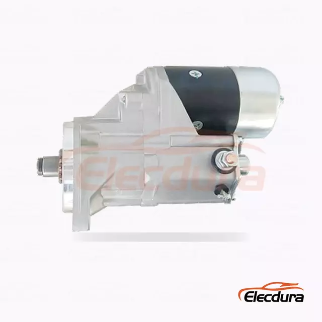 128080-9504 Industriel ved hj&aelig;lp af Denso-startmotor, 12V 2,5kW 13 t&aelig;nder, set bagfra terminal