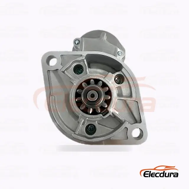 028000-7221 Toyota 2H 스타터 모터 , 12V 2.5 kW 11 톱니, 후면 터미널 보기