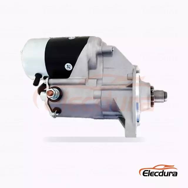 03504020123 Hino W04D และ W06D มอเตอร์สตาร์ทดีเซล 24V 4.5kW 11 ฟัน มุมมองด้านหลัง
