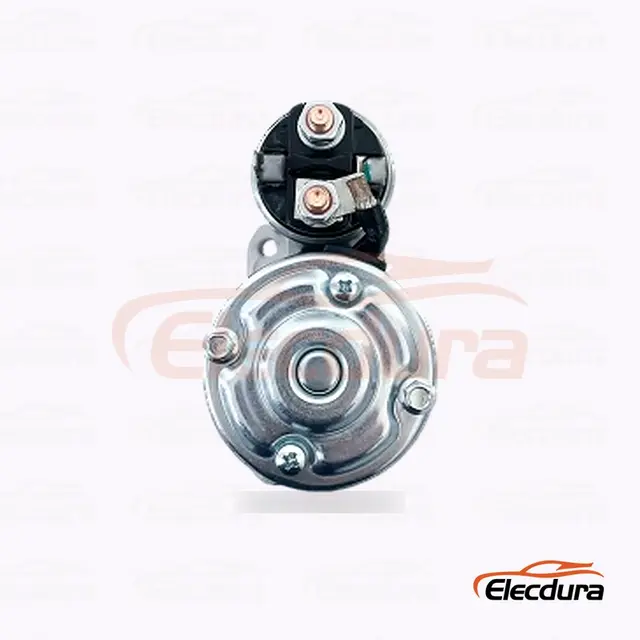 91273418 Mitsubishi Стартер , 12V 1.2 kW 8 зубьев, вид сзади