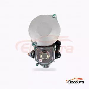 128000-4685 D&eacute;marreur robuste Hino H06C et H07C, 24 V, 5,5 kW, 11 dents, vue lat&eacute;rale compl&egrave;te
