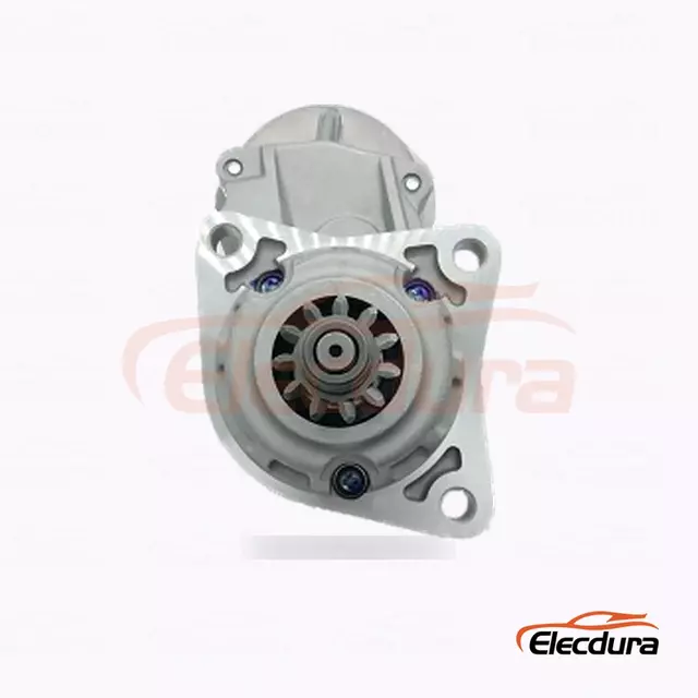 228000-5810 Bobcat 643 มอเตอร์สตาร์ท, 12V 2.7kW 11 ฟัน, มุมมองด้านข้างที่สมบูรณ์