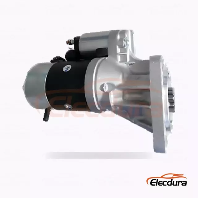 محرك بدء تشغيل M2T78682 Nissan UD MK150، 24 فولت 4.5 كيلو وات، 11 سنًا، عرض طرفي خلفي