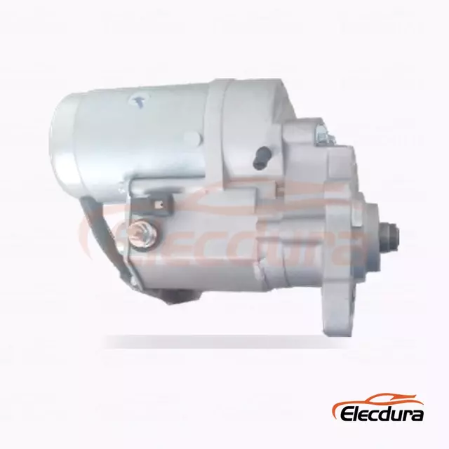 M2T61771 Mitsubishi Fuso Canter Startmotor, 12V 2,0kW 9 t&aelig;nder, komplet set fra siden