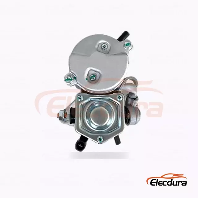 228000-2260 Honda a Acura použ&iacute;vaj&iacute;c&iacute; motor Denso Starter, 12V 1,4kW 9 zubů, pohled zezadu na termin&aacute;l