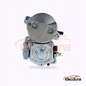 228000-1121 Isuzu ind&iacute;t&oacute;motor, 12 V 1,4 kW 9 fogas, teljes oldaln&eacute;zet