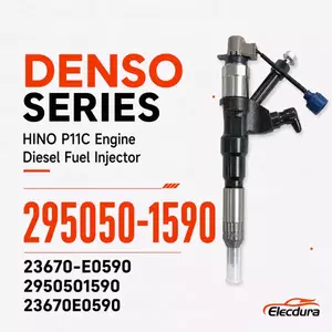 295050-1590 HINO P11C 엔진용 커먼 레일 디젤 인젝터