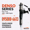 095000-6613 หัวฉีดน้ำมันเชื้อเพลิงดีเซลสำหรับ Hino J05E / J08E